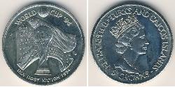 5 Krone  Copper/Nickel Elizabeth II (1926-2022)