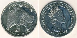 5 Krone Îles Turques-et-Caïques Cuivre/Nickel 