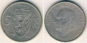 5 Krone Norwegen Kupfer/Nickel 
