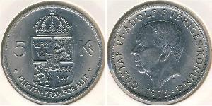 5 Krone Schweden Kupfer/Nickel 