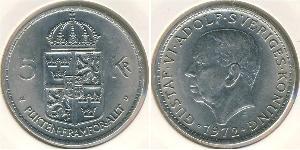 5 Krone Schweden Kupfer/Nickel 