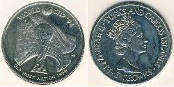 5 Krone Turks- und Caicosinseln Kupfer/Nickel 