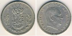 5 Krone Dinamarca Níquel/Cobre 