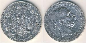 5 Krone Austria Plata 