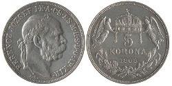 5 Krone Hungría (1989 - ) Plata 