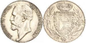 5 Krone Liechtenstein Plata Johann II, Prince of Liechtenstein (1840-1929)