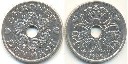 5 Krone Danimarca Rame/Nichel 