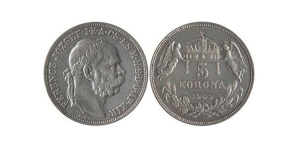 5 Krone Ungarn (1989 - ) Silber 