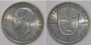 5 Krone 瑞典 銀 
