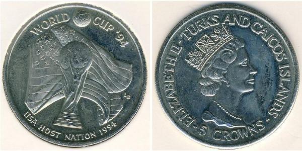 5 Krone Turks and Caicos Islands 銅/镍 