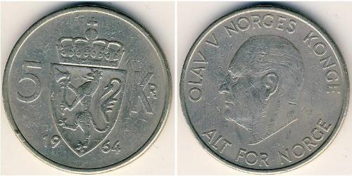 5 Krone 挪威 銅/镍 