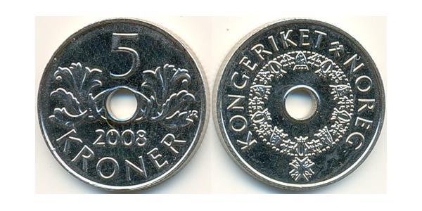 5 Krone 挪威 銅/镍 