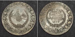5 Kurush Turquía (1923 - ) Plata 