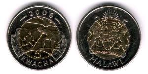 5 Kwacha Malawi Bilame 