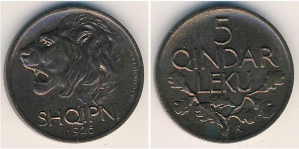 5 Lek Albania Bronze 