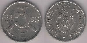 5 Leu Moldavie (1991 - )  