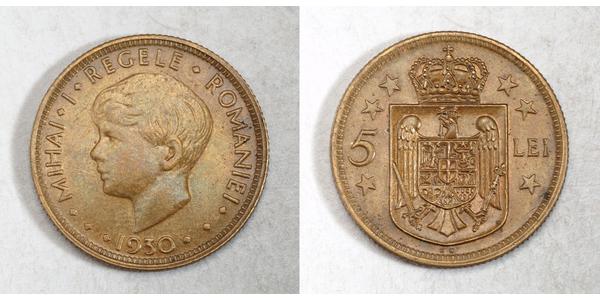 5 Leu Regno di Romania (1881-1947)  