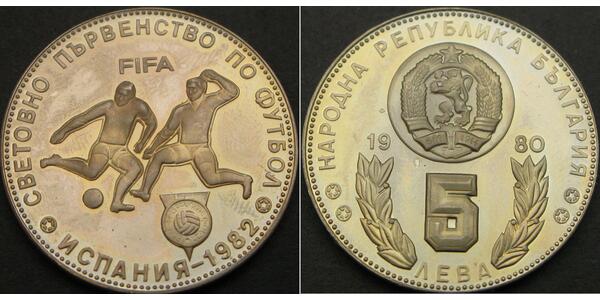 5 Lev Bulgaria Níquel/Cobre 