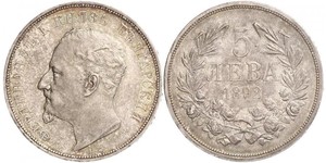 5 Lev Bulgaria Plata 