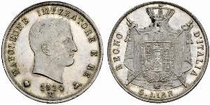 5 Lira Italie Argent 