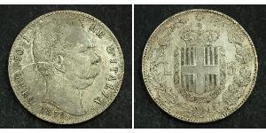 5 Lira Kingdom of Italy (1861-1946) Argent Umberto I (1844-1900)