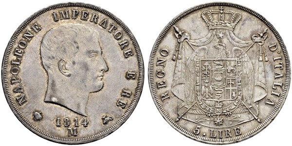 5 Lira Italia Argento 