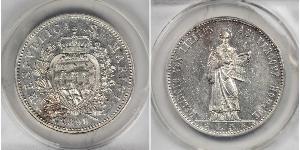 5 Lira San Marino Plata 