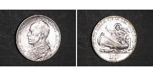 5 Lira Vatican (1926-) Plata Pío XII (1876 - 1958)