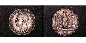 5 Lira Kingdom of Italy (1861-1946) Silber Viktor Emanuel III. (Italien) (1869 - 1947)