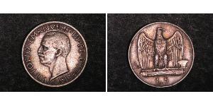 5 Lira Kingdom of Italy (1861-1946) Silber Viktor Emanuel III. (Italien) (1869 - 1947)