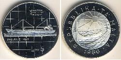 5 Lira Malta Silber 