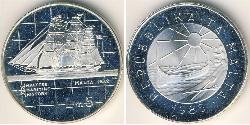 5 Lira Malta Silber 