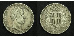 5 Lira Italy Silver 