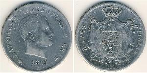 5 Lira Italy Silver Napoleon (1769 - 1821)