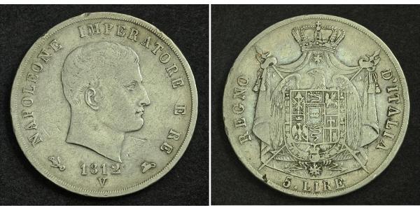 5 Lira Italy Silver 