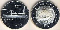 5 Lira Malta Silver 