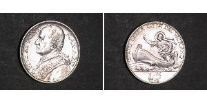 5 Lira 梵蒂冈 金 庇護十一世