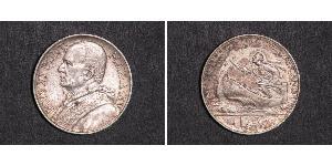 5 Lira 梵蒂冈 金 庇護十一世
