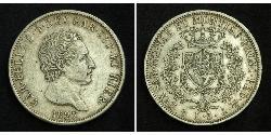 5 Lira Italian city-states 銀 卡洛·費利切