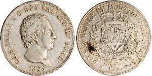 5 Lira Italian city-states 銀 卡洛·費利切