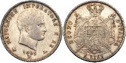 5 Lira 意大利 銀 拿破仑一世(1769 - 1821)