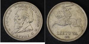 5 Litas Lituania (1991 - ) Argento 