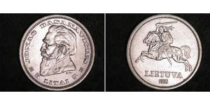 5 Litas Lituania (1991 - ) Plata 