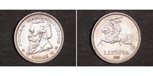 5 Litas Lithuania (1991 - ) Silver 