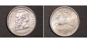 5 Litas Lithuania (1991 - ) Silver 