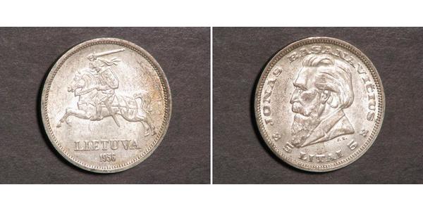 5 Litas Lithuania (1991 - ) Silver 