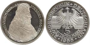 5 Mark Allemagne Argent 