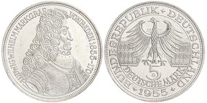 5 Mark Allemagne Argent 