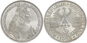 5 Mark Allemagne Argent 