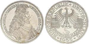 5 Mark Allemagne Argent 